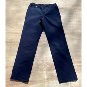 GLORIA‎ VANDERBILT Jeans AMANDA High Rise Slim Comfort Women Blue SIZE 8 JORDAN